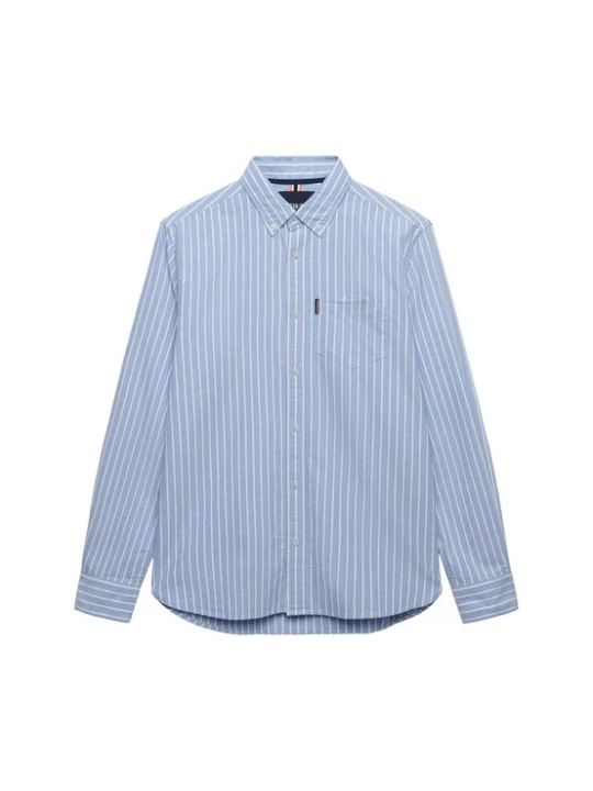 Foto van product Superdry & Co Overhemd 'Essential' hemelsblauw