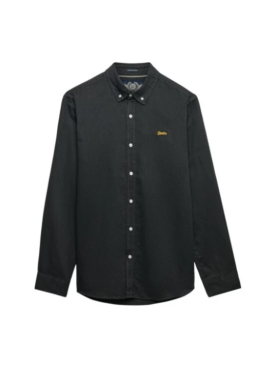 Foto van product Superdry & Co Overhemd geel / zwart