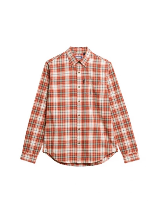 Foto van product Superdry & Co Overhemd gemengde kleuren / roestrood