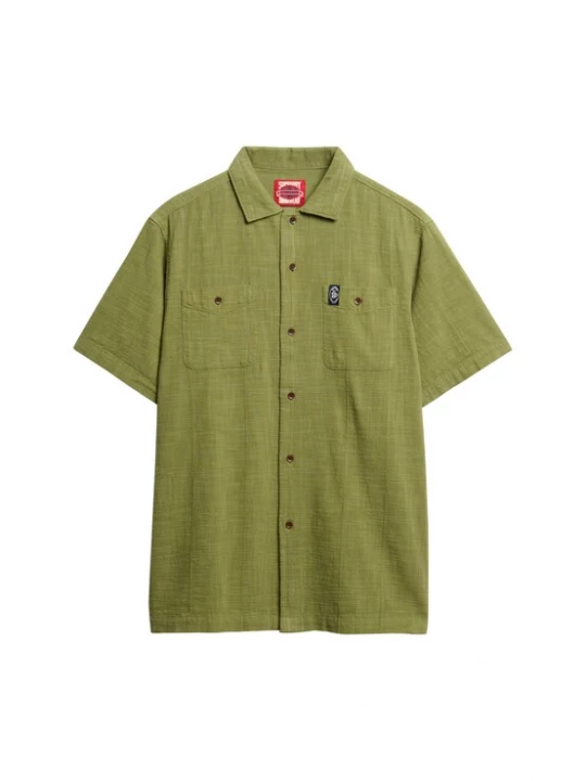 Foto van product Superdry & Co Overhemd grasgroen