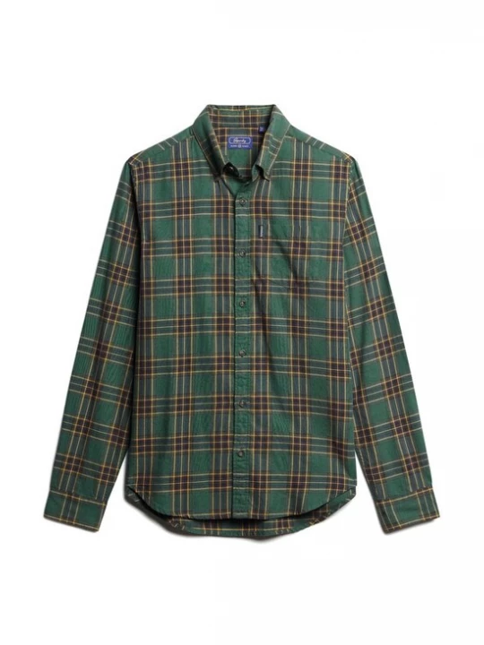 Foto van product Superdry & Co Overhemd groen / gemengde kleuren