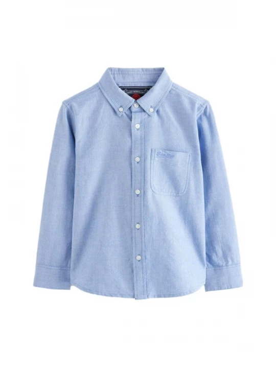 Foto van product Superdry & Co Overhemd hemelsblauw
