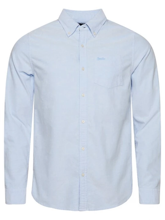 Foto van product Superdry & Co Overhemd lichtblauw