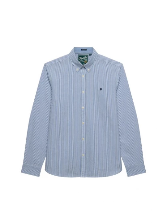 Foto van product Superdry & Co Overhemd lichtblauw