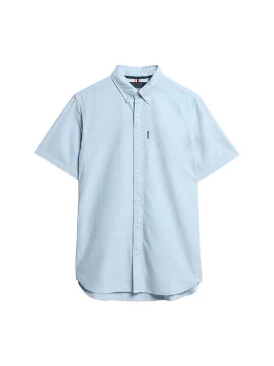 Foto van product Superdry & Co Overhemd lichtblauw
