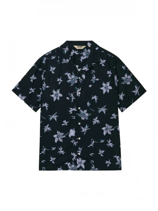 Foto van product Superdry & Co Overhemd marine / navy / grijs / lichtgrijs