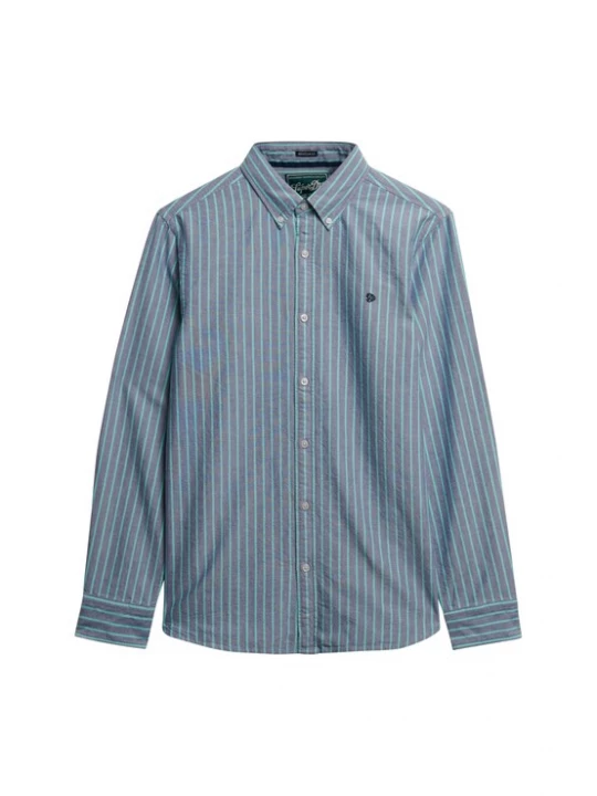 Foto van product Superdry & Co Overhemd marine / turquoise