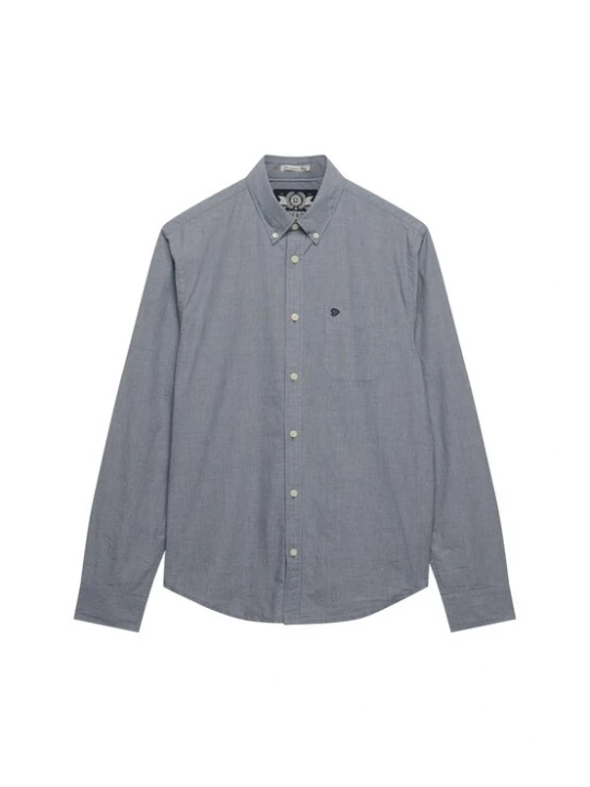 Foto van product Superdry & Co Overhemd marine / wit