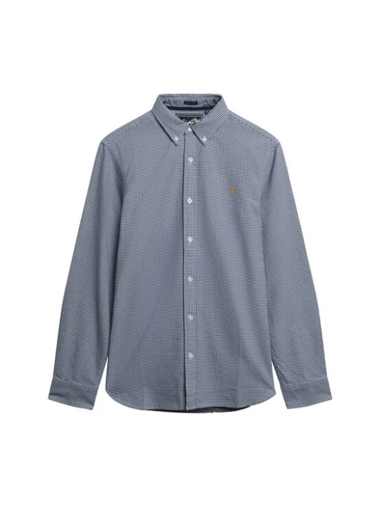 Foto van product Superdry & Co Overhemd navy / wit
