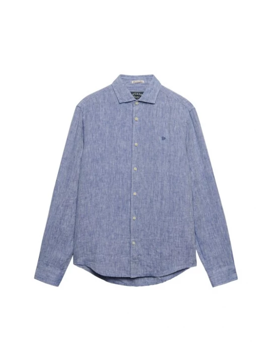 Foto van product Superdry & Co Overhemd 'Riviera' blauw gemêleerd