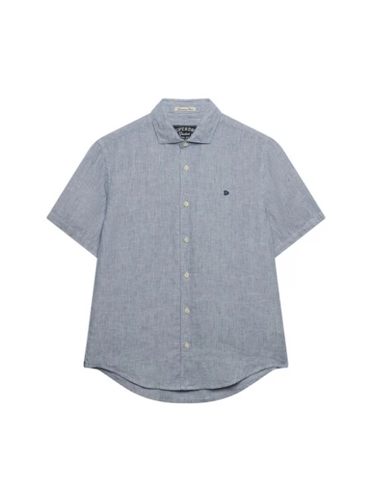 Foto van product Superdry & Co Overhemd 'Riviera' donkerblauw / wit
