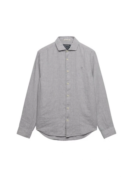 Foto van product Superdry & Co Overhemd 'Riviera' lichtgrijs