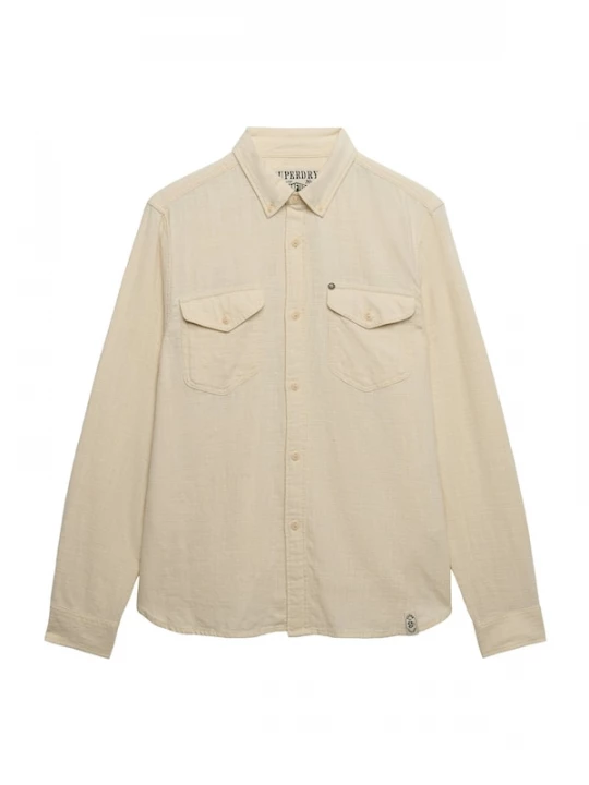 Foto van product Superdry & Co Overhemd 'The Merchant Store' beige