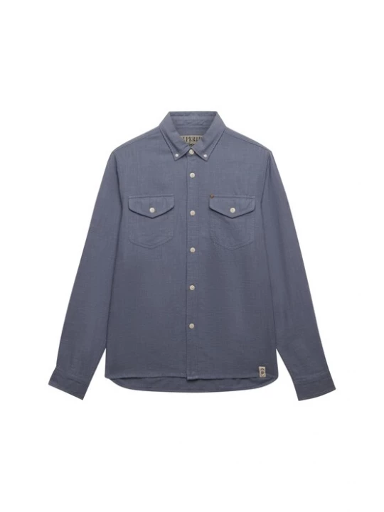 Foto van product Superdry & Co Overhemd 'The Merchant Store' opaal