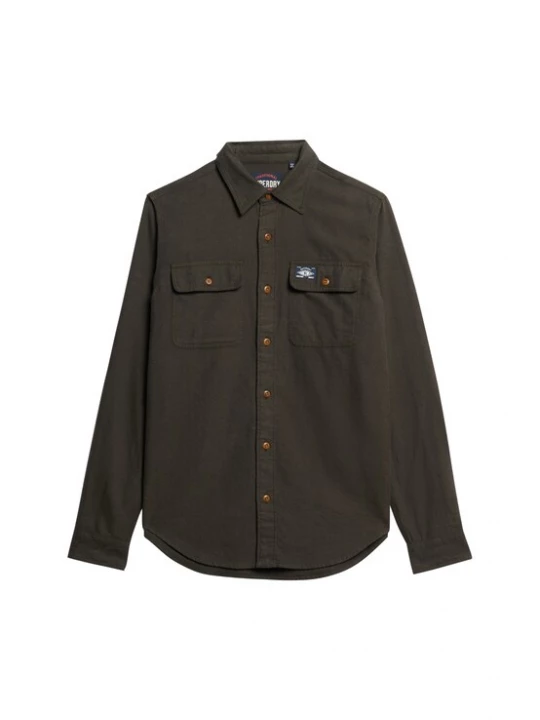 Foto van product Superdry & Co Overhemd 'Trailsman' kaki