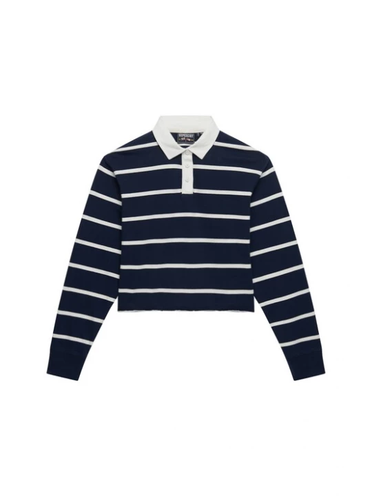 Foto van product Superdry & Co Oversized shirt blauw / wit