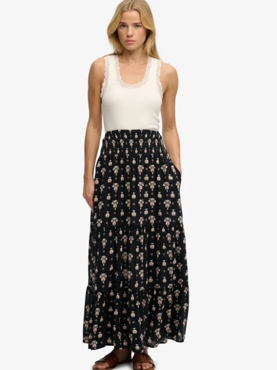 Foto van product Superdry & Co Rok gemengde kleuren / zwart