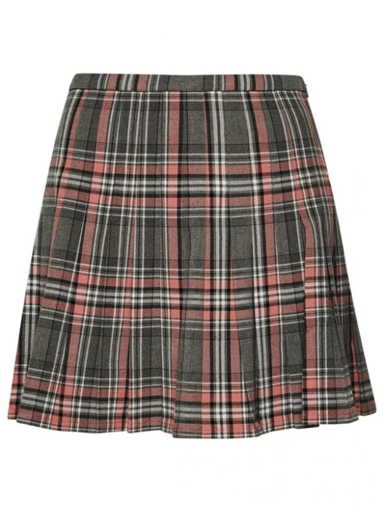 Foto van product Superdry & Co Rok grijs / rood / zwart / wit