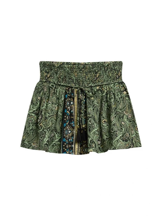 Foto van product Superdry & Co Rok groen gemêleerd