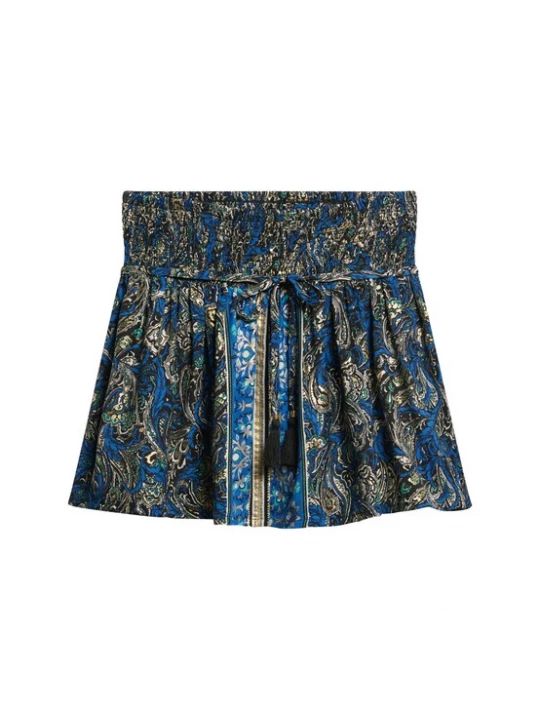 Foto van product Superdry & Co Rok ' St Tropez ' beige / marine / goud