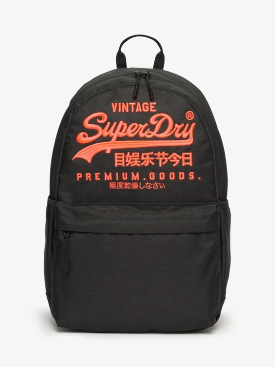 Foto van product Superdry & Co Rugzak 'Heritage Montana' oranjerood / zwart