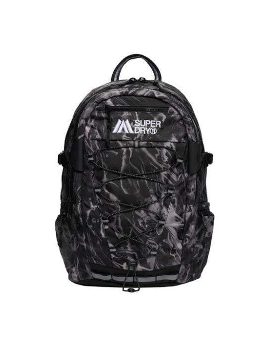 Foto van product Superdry & Co Rugzak lichtgrijs / zwart / wit