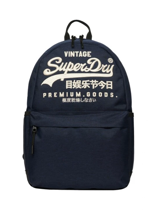 Foto van product Superdry & Co Rugzak 'Montana' crème / marine / antraciet