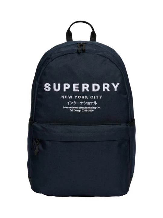 Foto van product Superdry & Co Rugzak 'Montana' marine / wit