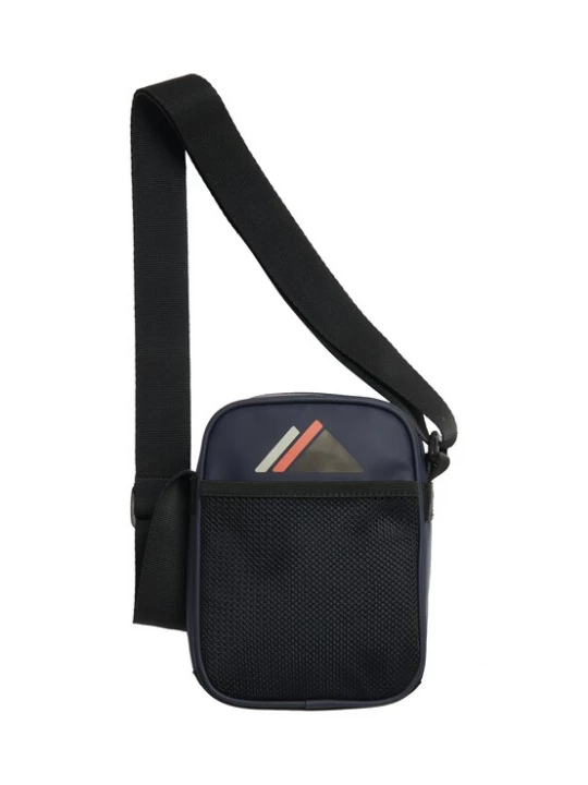 Foto van product Superdry & Co Schoudertas 'Tarp' marine / grijs / zwart / wit