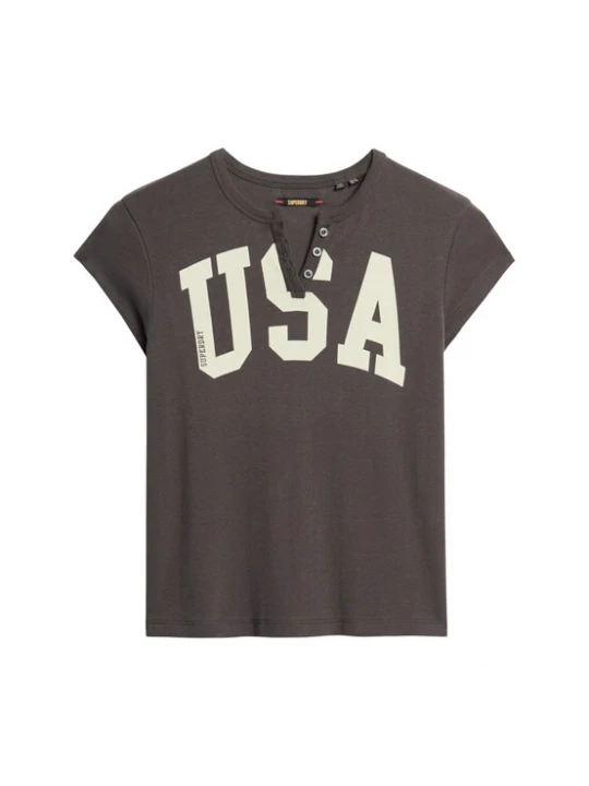 Foto van product Superdry & Co Shirt antraciet / donkergrijs