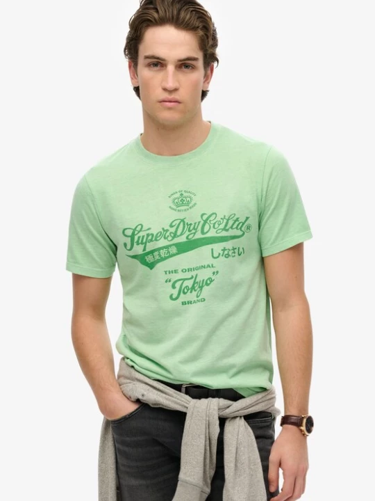Foto van product Superdry & Co Shirt appel / lichtgroen