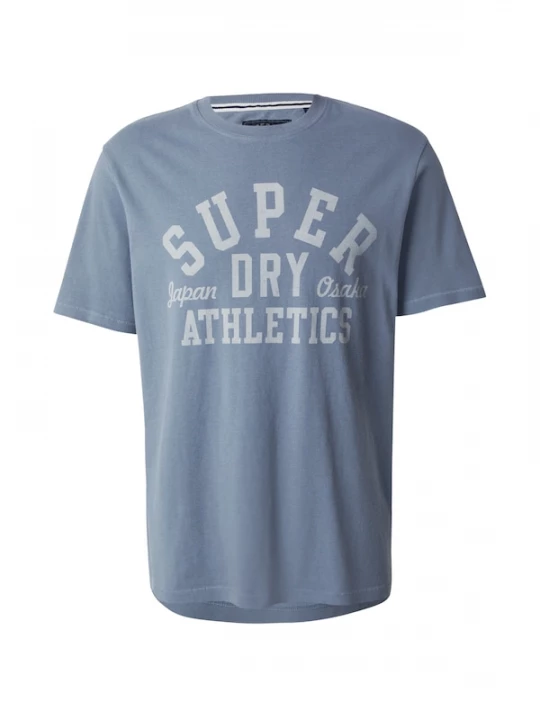 Foto van product Superdry & Co Shirt 'Athletic Essential' marine / lichtgrijs