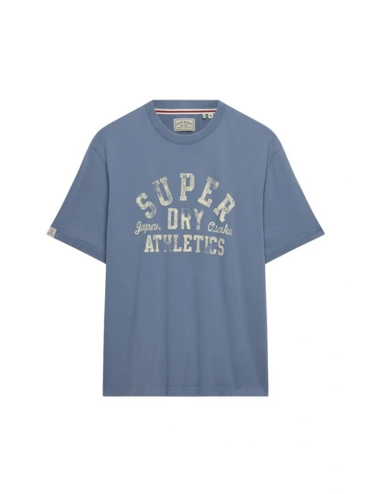 Foto van product Superdry & Co Shirt 'Athletic Essentials' champagne / smoky blue