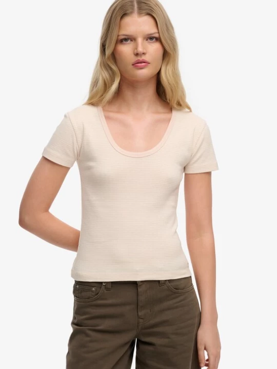 Foto van product Superdry & Co Shirt 'Athletic Essentials' crème / oudroze