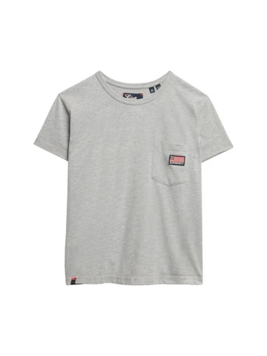 Foto van product Superdry & Co Shirt 'Athletic Essentials' grijs gemêleerd