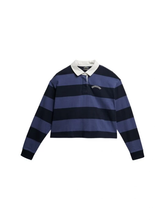 Foto van product Superdry & Co Shirt 'Athletic Essentials' marine / lichtblauw / wit