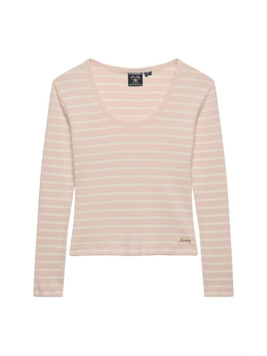 Foto van product Superdry & Co Shirt 'Athletic Essentials' pastelroze / offwhite