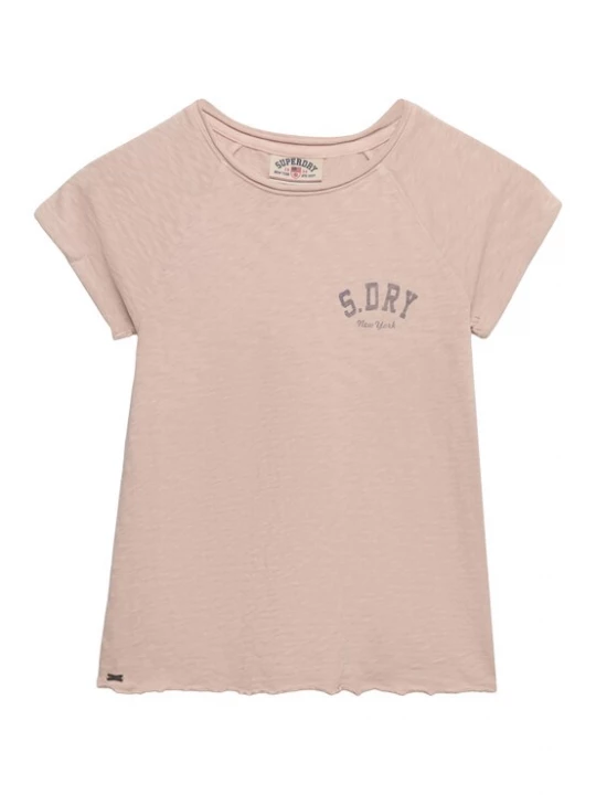 Foto van product Superdry & Co Shirt 'Athletic Essentials' poederroze