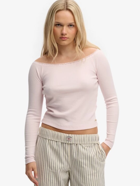 Foto van product Superdry & Co Shirt 'Athletic Essentials' rosé