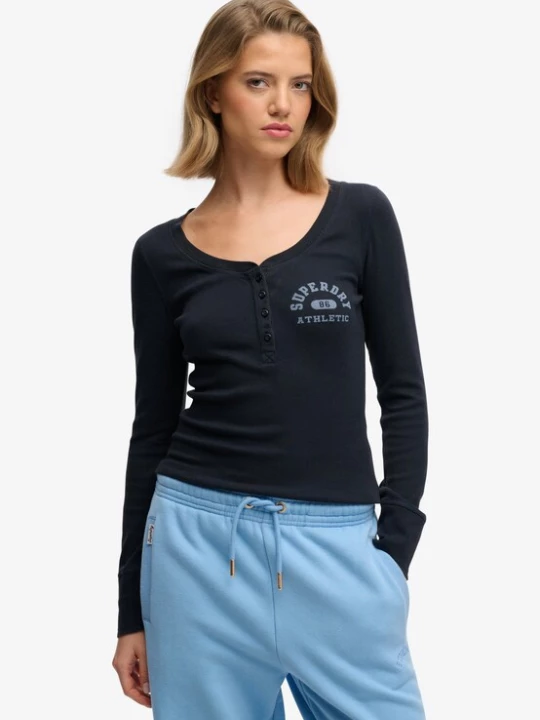 Foto van product Superdry & Co Shirt 'Athletic' marine / lichtblauw