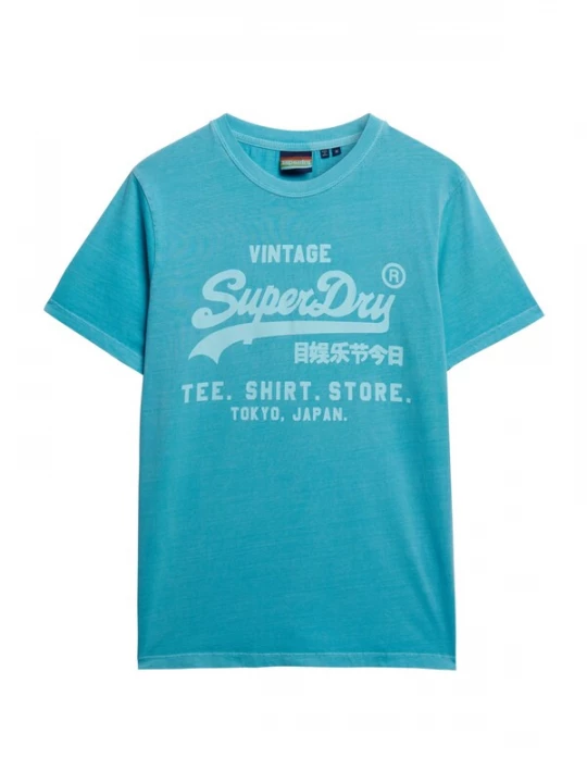 Foto van product Superdry & Co Shirt azuur / lichtblauw
