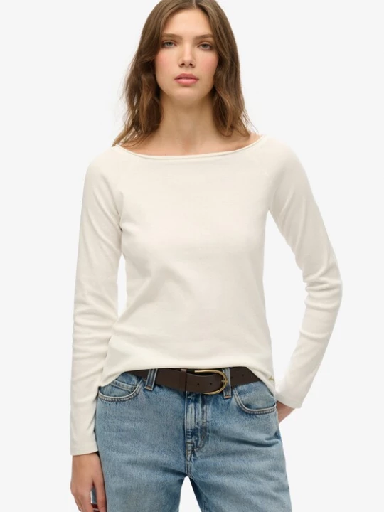 Foto van product Superdry & Co Shirt 'Bardot' wolwit