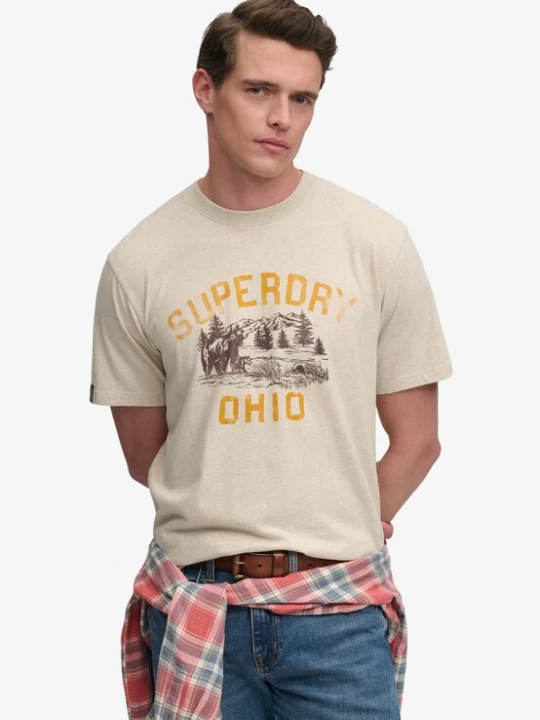 Foto van product Superdry & Co Shirt beige