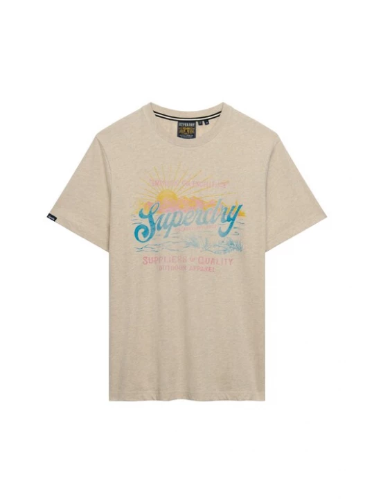 Foto van product Superdry & Co Shirt beige / blauw