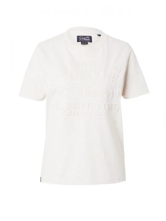 Foto van product Superdry & Co Shirt beige gemêleerd