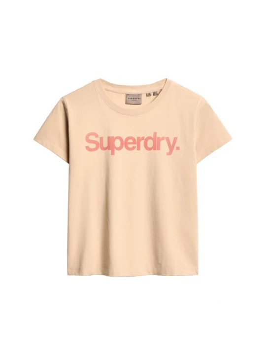 Foto van product Superdry & Co Shirt beige / koraal
