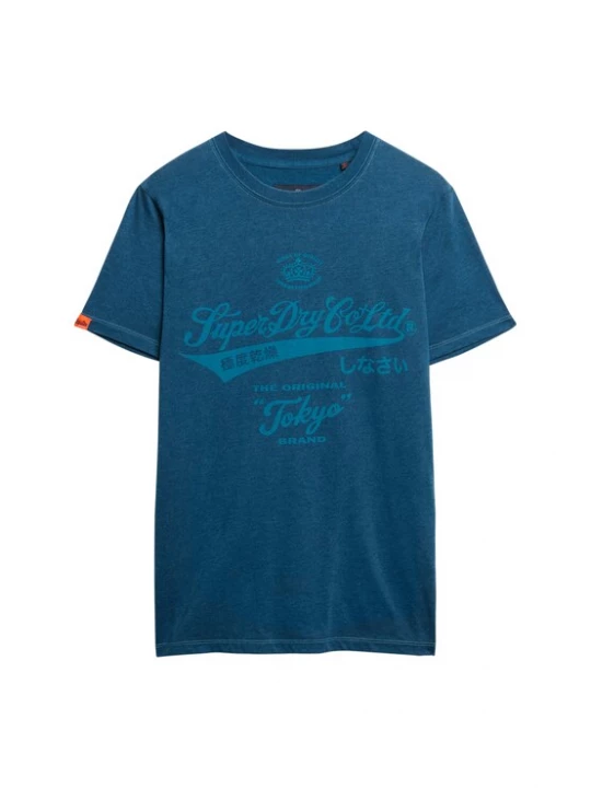 Foto van product Superdry & Co Shirt blauw / cyaan blauw