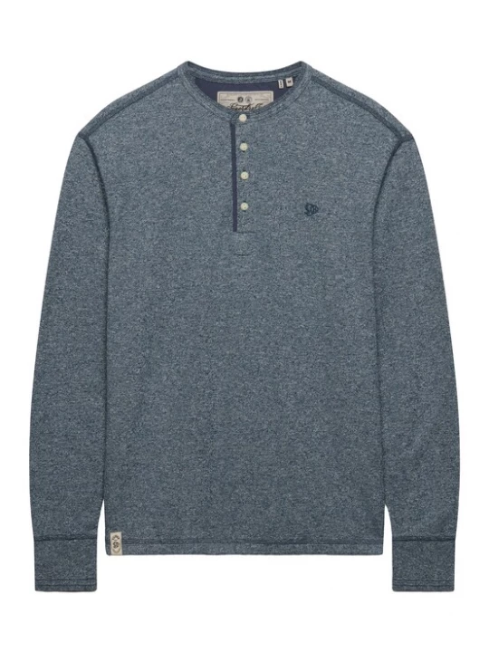 Foto van product Superdry & Co Shirt blauw gemêleerd