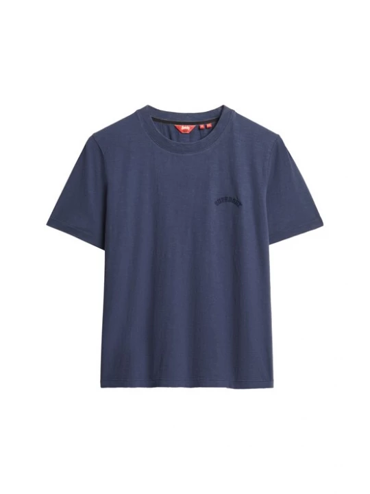 Foto van product Superdry & Co Shirt blauw gemêleerd