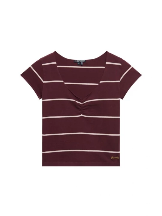 Foto van product Superdry & Co Shirt bordeaux